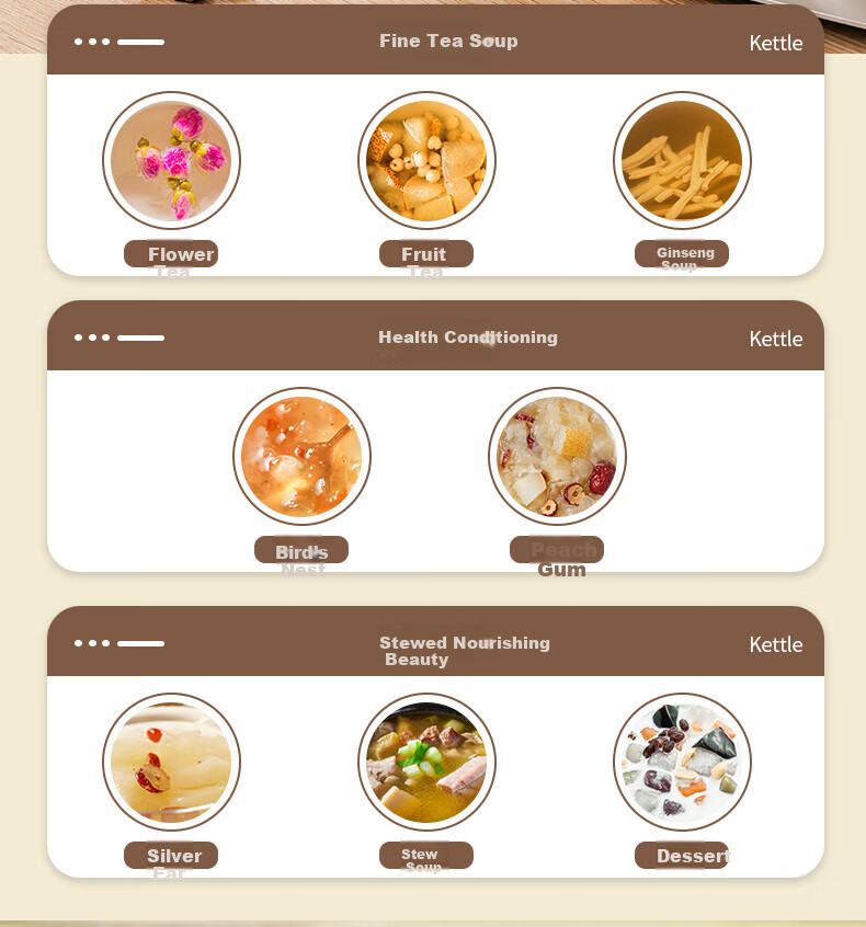 Xinyimanman Mother's Day Gift, Practical Souvenir, Health Pot, Electric Stew Cup, Birthday Gift for Women, Nurse's Day Gift, Present for Employees 10