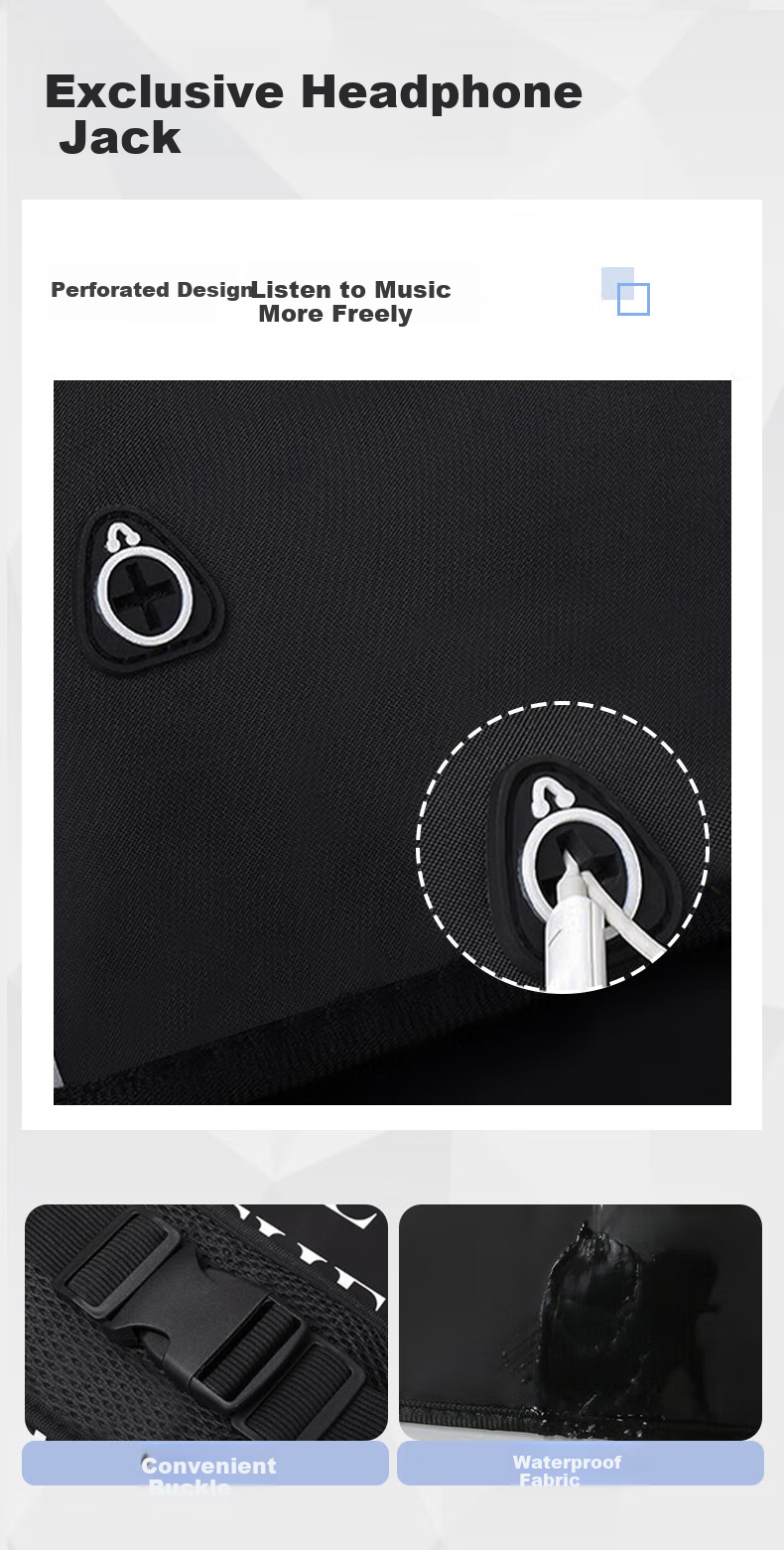 SooGree Sports Waist Pack, Running Phone Carrier, Unisex for Men And Women, Cycling Marathon Waterproof Lightweight Phone Storage Bag 5