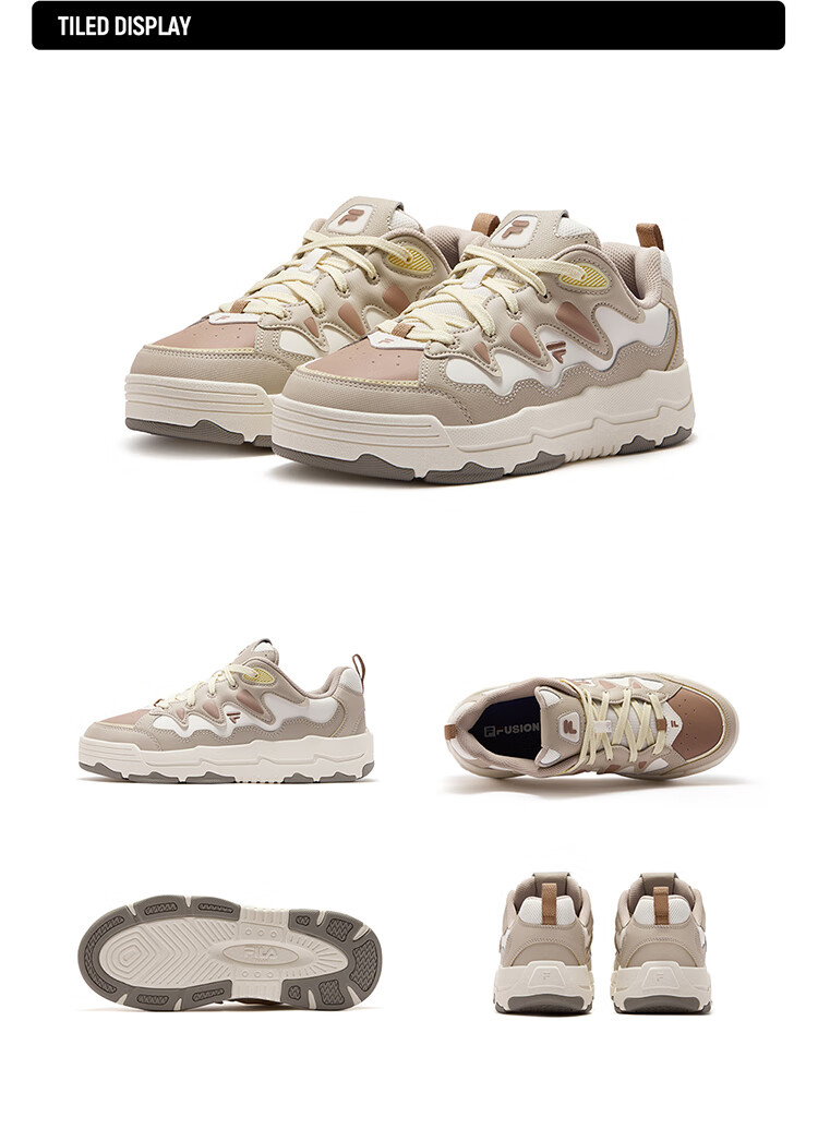 FILA FUSION FILA Trendy Cockle Sneakers Women's Winter Casual Sports Shoes 14