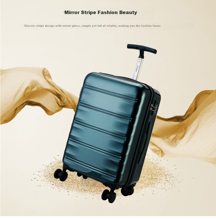 Diplomat TC-23063, Simple And Stylish Mirror-Finish Single-Tube Spinner Suitcase, Travel Luggage with Handle 9