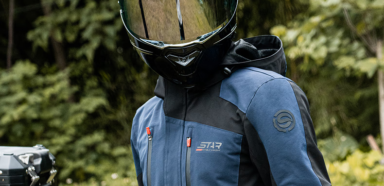 STAR FIELD KNIGHT Motorcycle Riding Jacket for Men, All-Season Use, Warm Fleece-Lined, Anti-Freeze, Water-Resistant, Motorbike Riding Windproof Coat, Size L 5