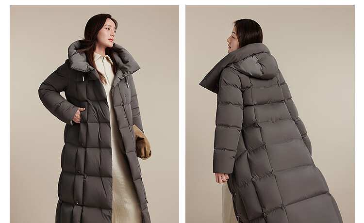 BOSIDENG 2025 Winter Classic Urban Casual Short Round Neck Hooded Down Jacket B250245184 3
