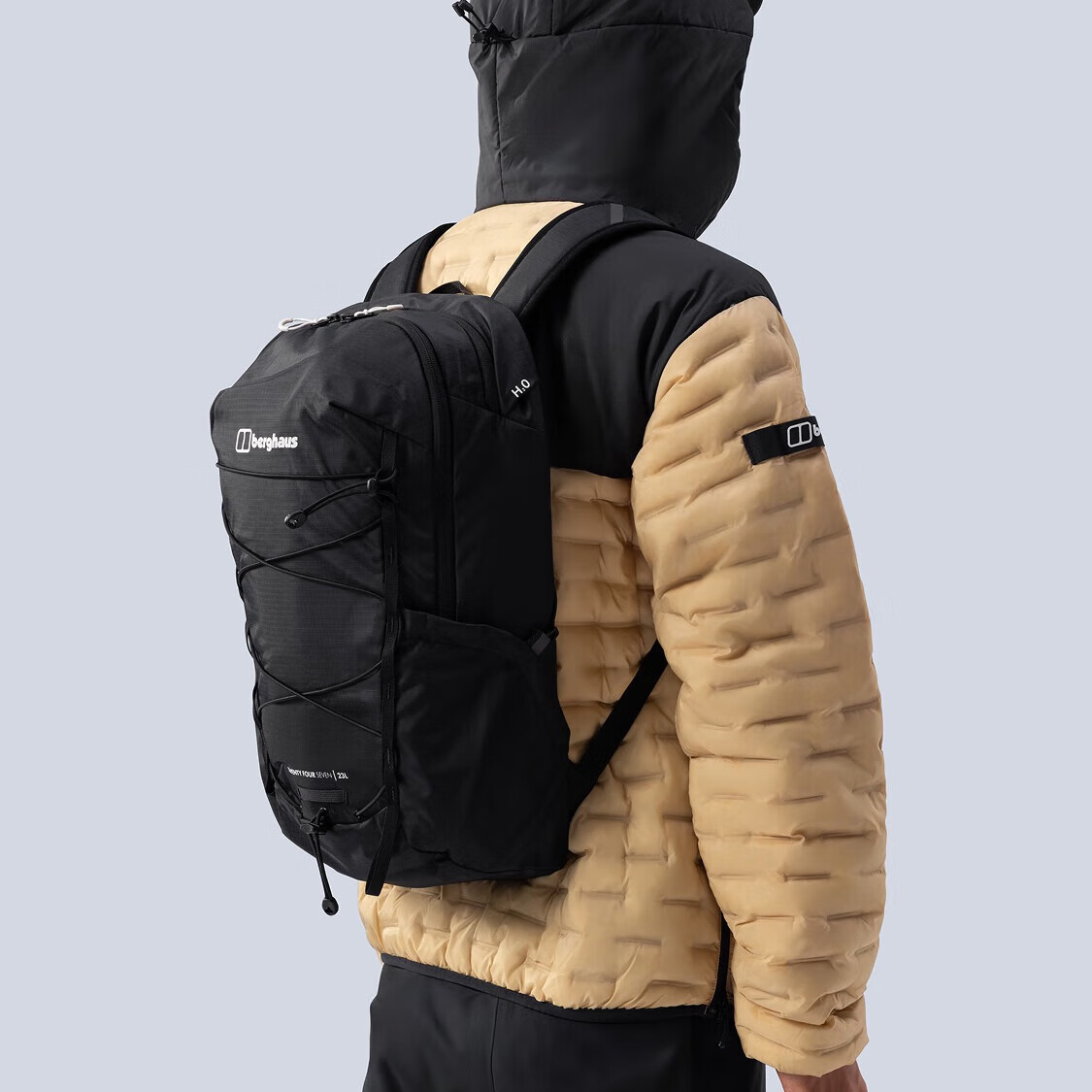 Berghaus 26 New 23L Lightweight Convenient Commuter Travel Unisex Backpack Meteorite Black One Size
