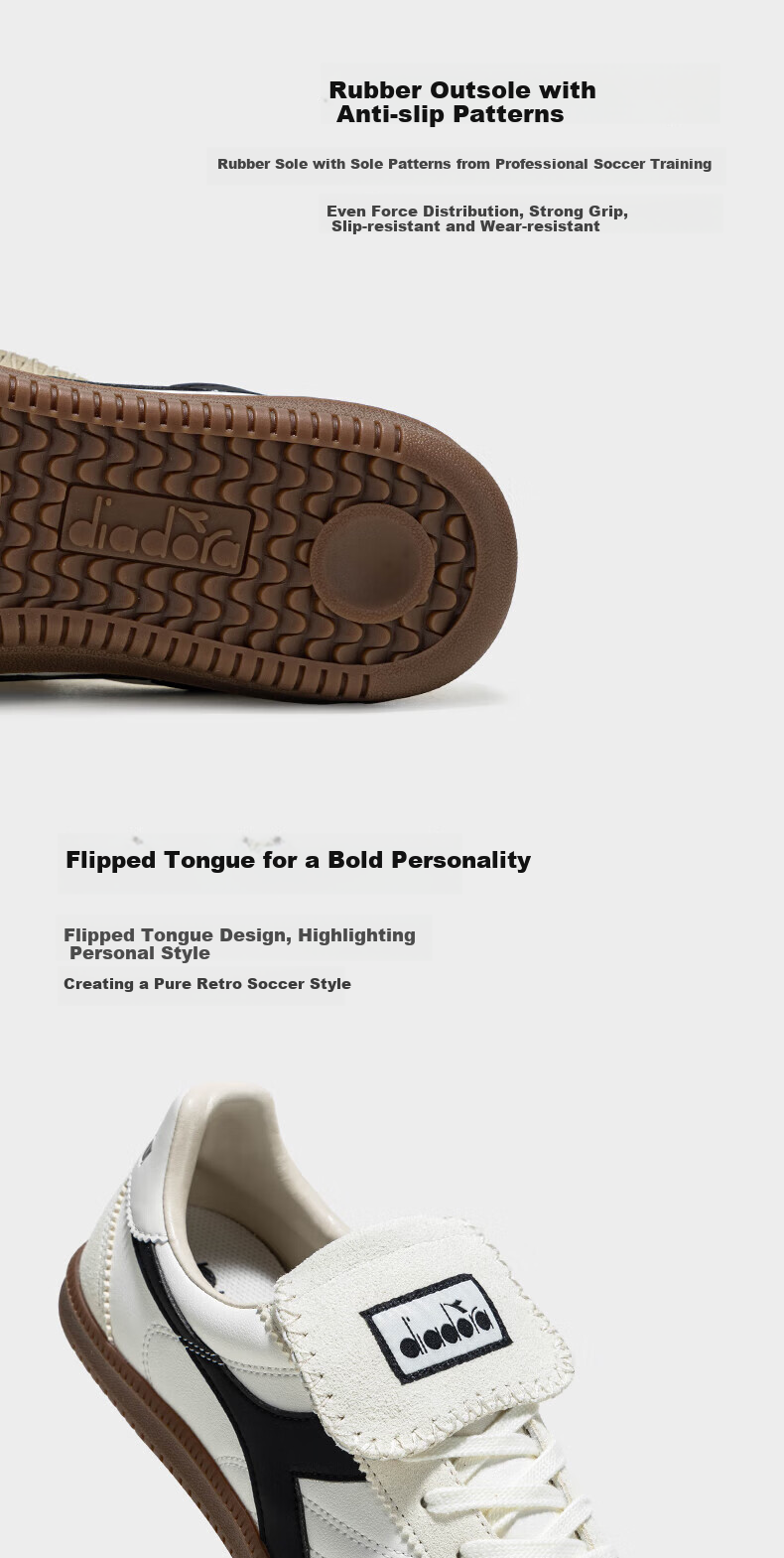 Diadora Women's Flip-Flop Casual Shoes Saunter FC, Suggesting to Order One Size Larger, White/silver/pink, Size 36 9
