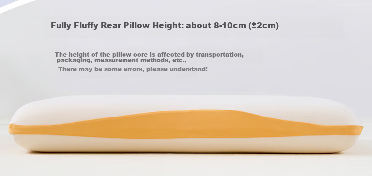 FUANNA Memory Foam Pillow for Students' Sleep, Cervical Spine Support, Slow Rebound, Sleep Care, Deep Sleep, 60*40*8cm 6