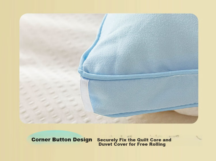 Maoren Class A 10% Soybean Fiber Comforter, Spring And Autumn Duvet Insert 5 Jin (2.5 Kg), 150*200cm, Yuanqi Blue 14