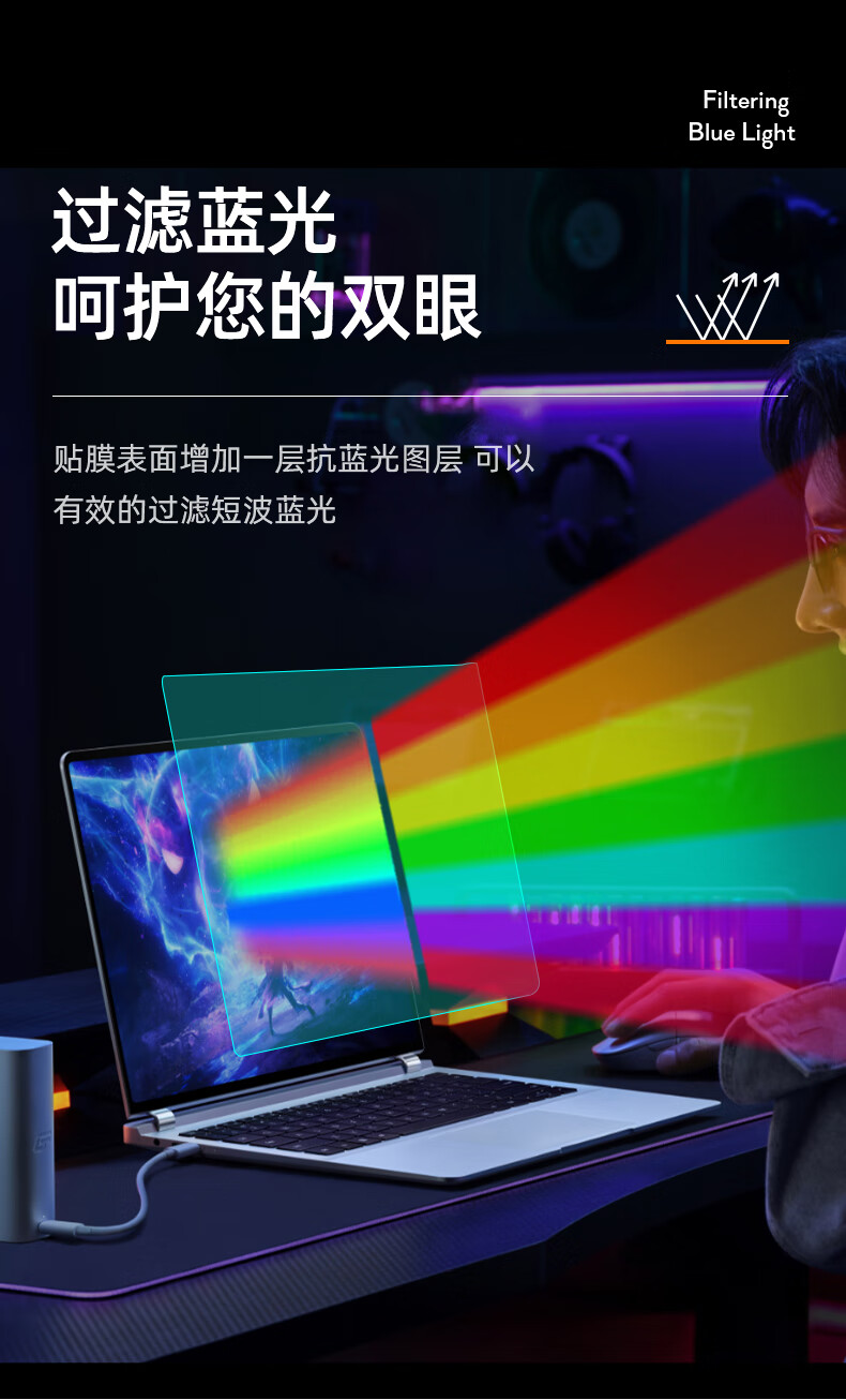 Jiasu Huawei Matebook GT14 HD Screen Protector Film 14-inch Laptop Screen Protective Film Full Screen HD Easy to Apply 1