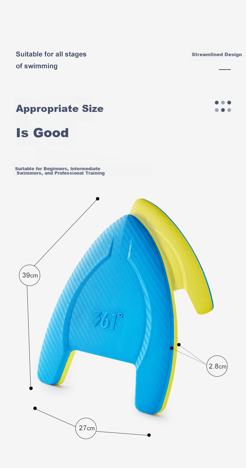 361° Swimming Kickboard, A-Frame Kickboard for Swimming Training, Buoyancy Board for Adults And Childre 6