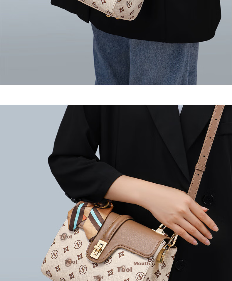 Aiqinghai Handbag, Women's Crossbody Bag, Shoulder Bag, Large Capacity, Light Luxury Brand, Birthday And Mother's Day Gift, Practical Present for Mom 7