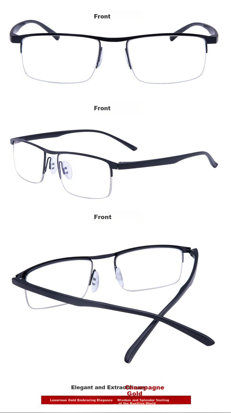 LESCA LUNETIER Ultra-Light Pure Titanium Frameless Women's Anti-Blue Light High-End Gold Wire Frame Rose Gold 300 Degree Myopia Glasses 13