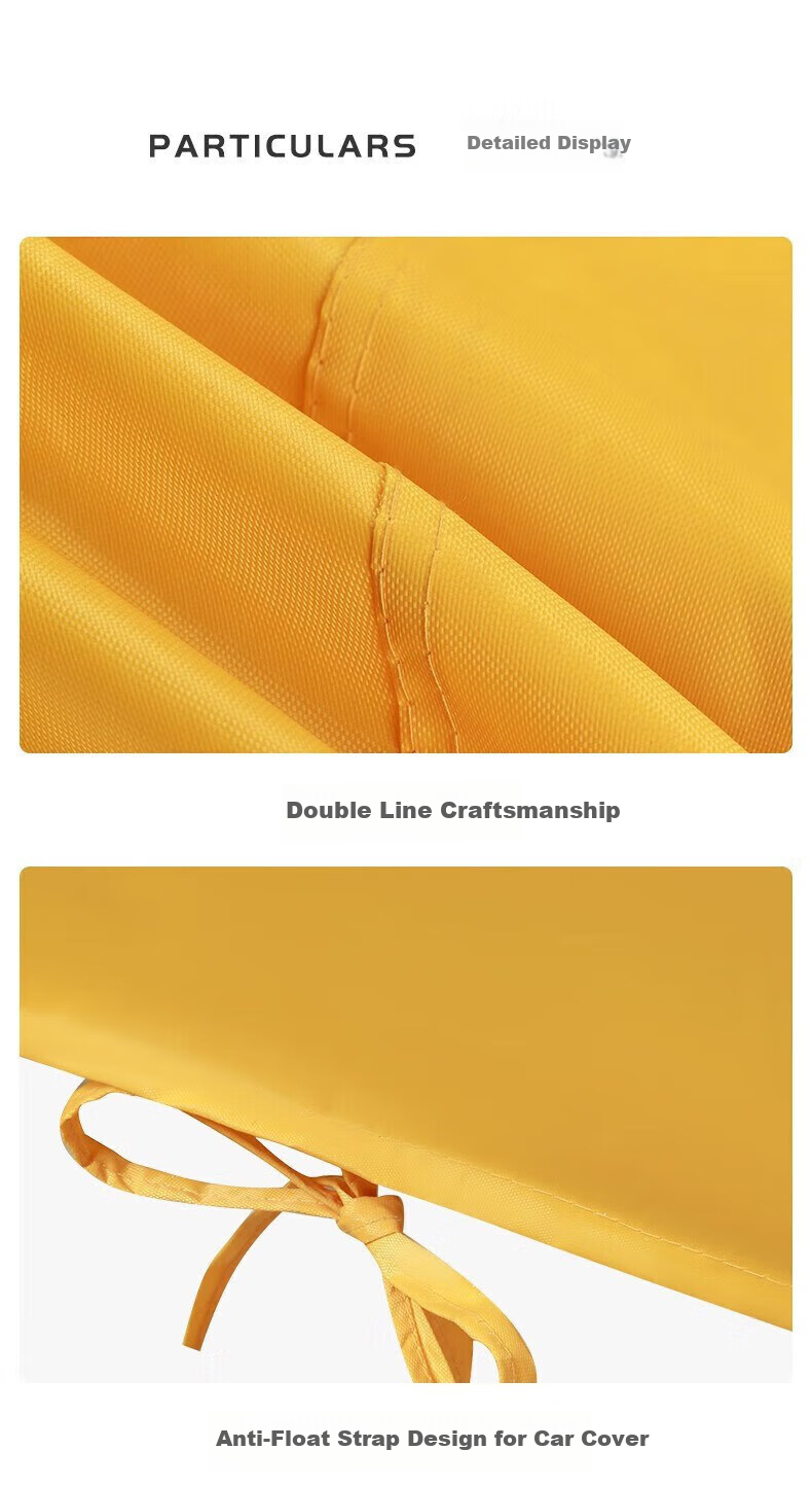 Boergai Electric Scooter Rain Cover, Full Coverage Cover for Electric Bikes, Motorcycle Sun Protection And Waterproof Raincoat, 3XL 10