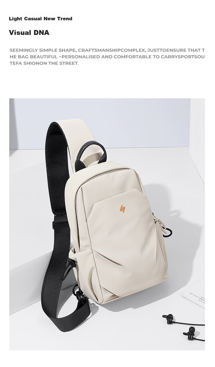 GOLF Chest Bag, Unisex Crossbody Bag, Casual Shoulder Bag, Large Capacity Phone And IPad Bag, Lightweight Cycling Sports Messenger Bag 21