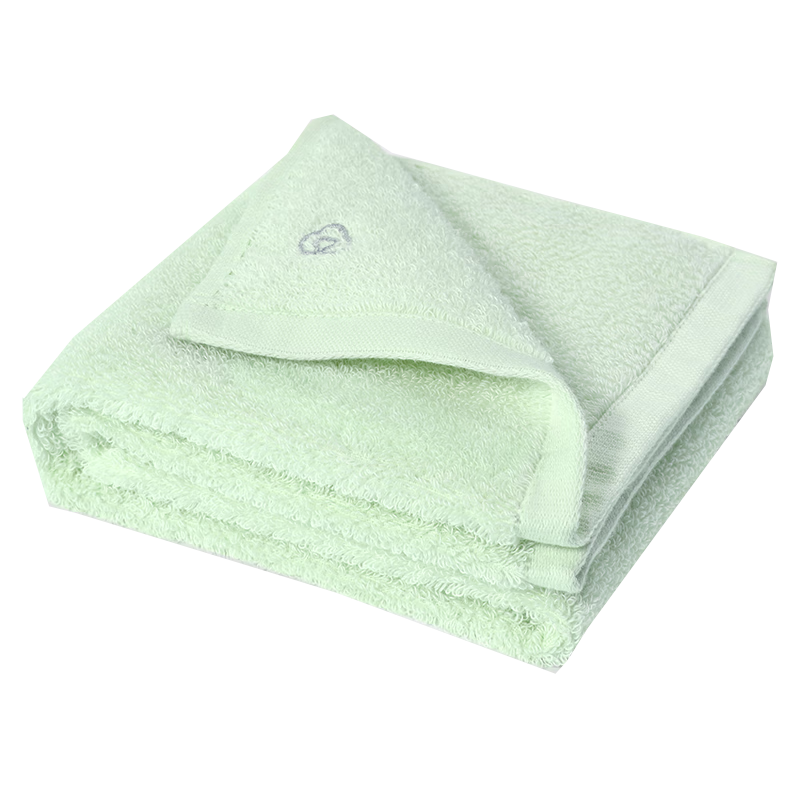 PurCotton Towel, Lint-Free, Extra Large And Thick, Antibacterial, Soft, Highly Absorbent, Bamboo Green, 32*70cm