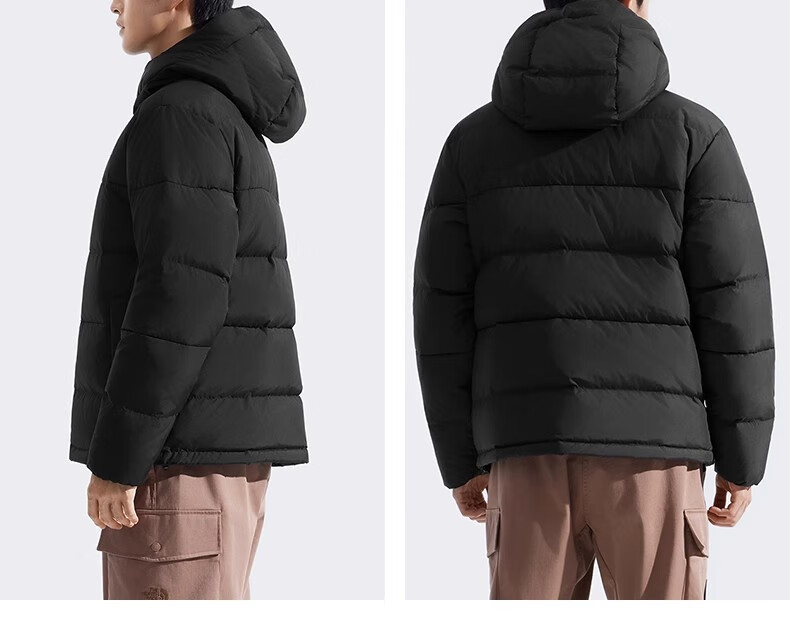 The North Face Men's Outdoor Goose Down Water-Repellent Warm Jacket 8GK1 Black/JK3 L 3