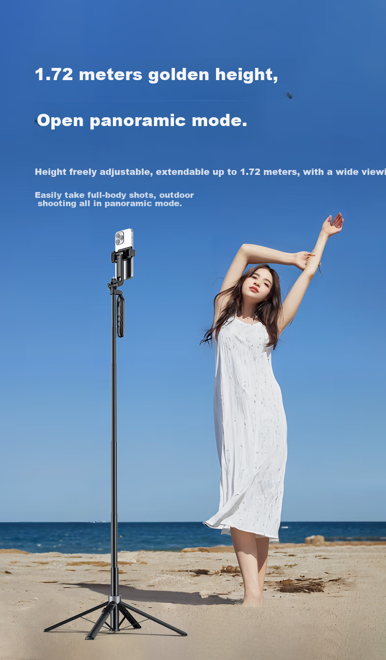 PHILIPS Mini Handheld Selfie Stick for DJI Action6/5pro/4 Action Cameras, Portable Travel Photography Tool, Outdoor Live Streaming And Vlog Shooting Tripod 5315 6