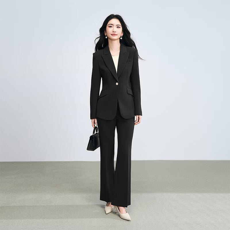 Miss Bird Women's Suit Set High-End Formal Small Size Professional Outfit National Exam Commuting Interview Blazer