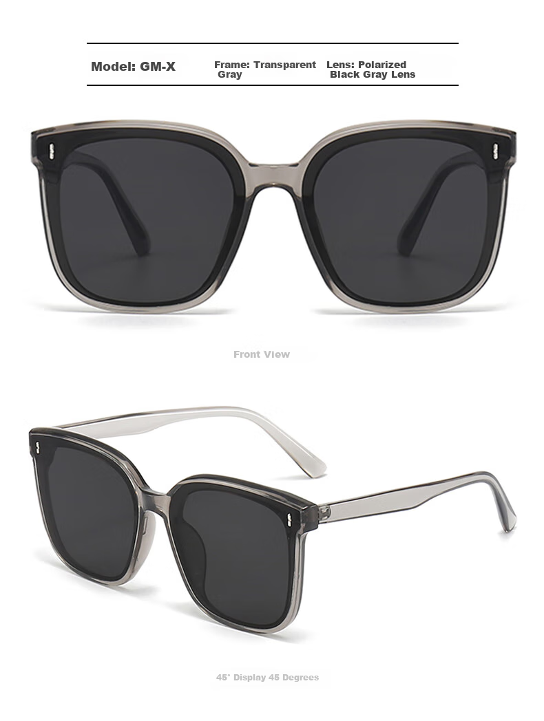Boliliangpin 2025 Trendy Polarized Sunglasses, Celebrity Men's GM Sunglasses, Women's Internet-Famous Glasses, UV Protection, Driving And Car Use 7