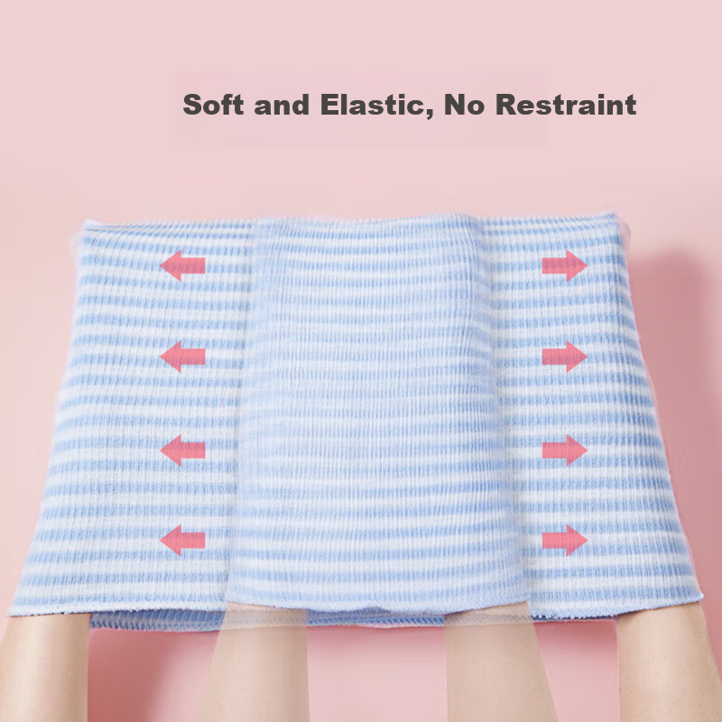 Beiboshi Babybox Newborn Belly Wrap, Infant Navel Protector, Cotton Belly Band, Size S, 2-Pack