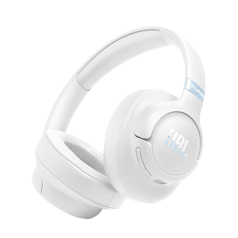 JBL TUNE780NC Over-Ear Active Noise Cancelling Bluetooth Headphones Wireless Wired Earphones for Mobile Phone, Computer, Laptop Gaming - Pearl White