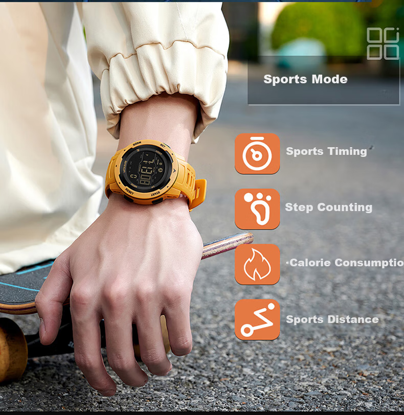 GEORGCOUNT Smartwatch for Men And Women, Middle School And High School Students, Electronic Watch for Teenagers, Outdoor Sports Pedometer Multifunctional Men's Watch 5