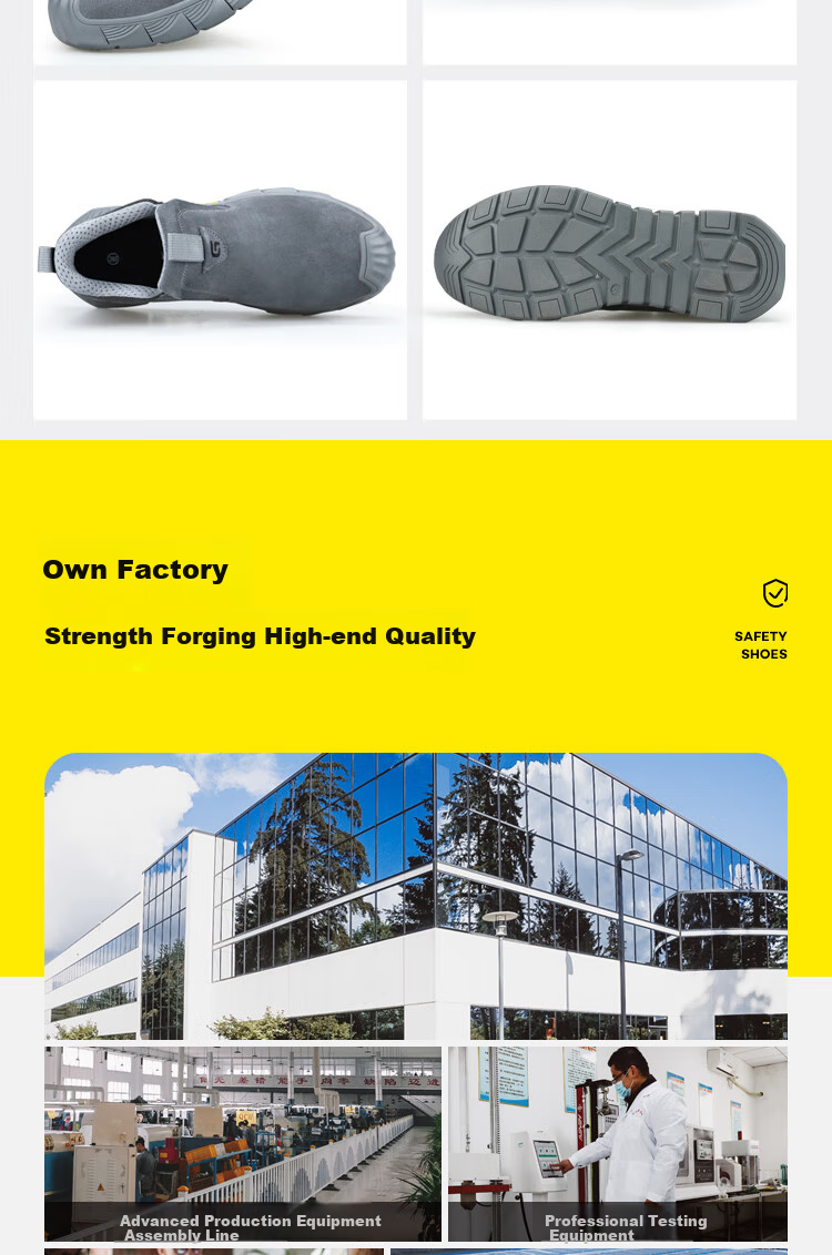 Jingtu Welding Safety Shoes for Men, Summer Breathable Steel Toe Cap Anti-Puncture Spark-Proof Work Shoes 3005 Size 42 16