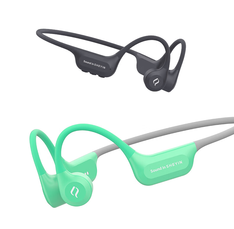 SHEYIN X7air True Bone Conduction Running and Swimming Sports Earphones Long-distance Marathon Fitness Ultra-long Battery Life IPX8 Waterproof Sweatproof Open Design 2026 New Black 16GB 3