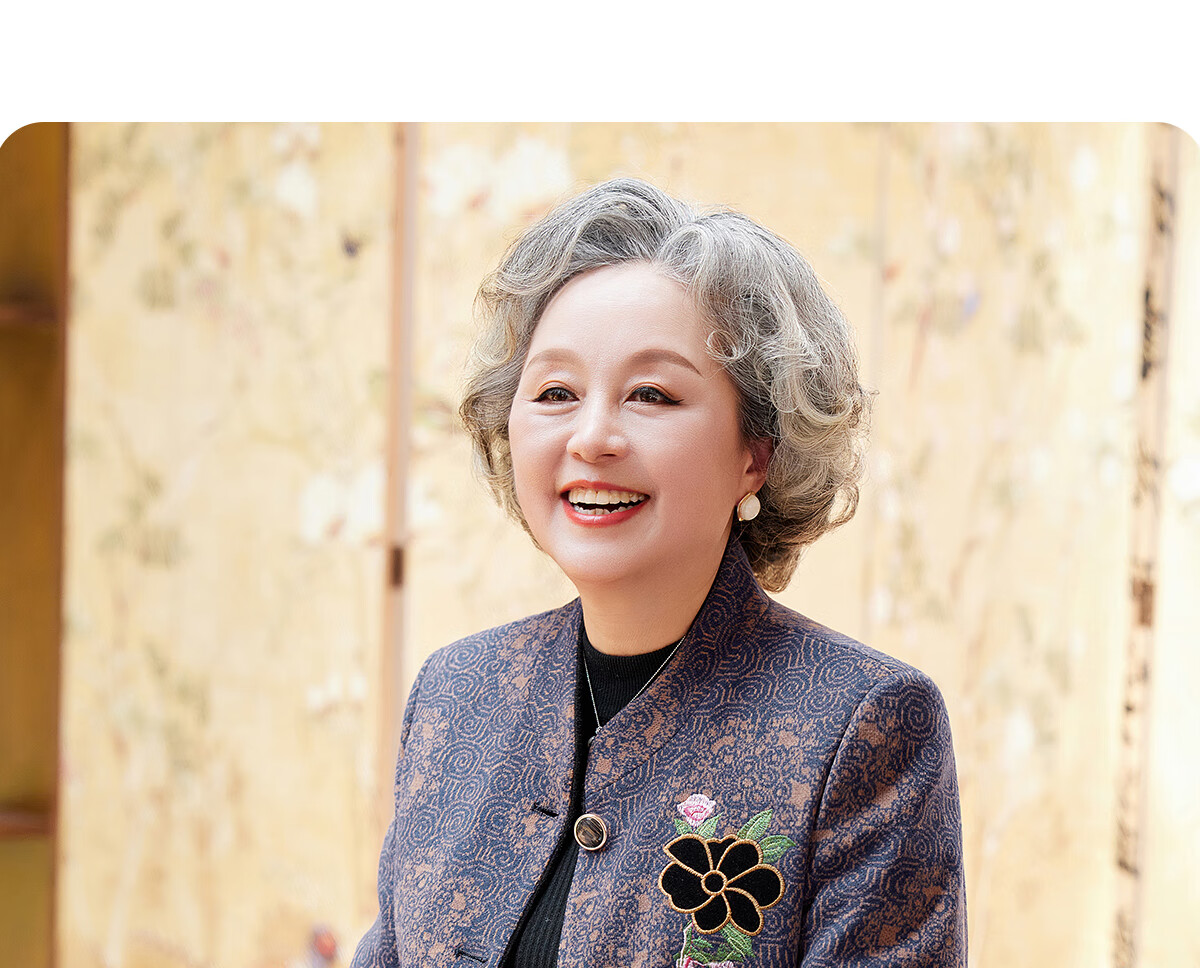 YUZHAOLIN Middle-aged and Elderly Women's Spring and Autumn Woolen Coat Grandma Style Mom Jacket Elderly Clothing Y53D022 13
