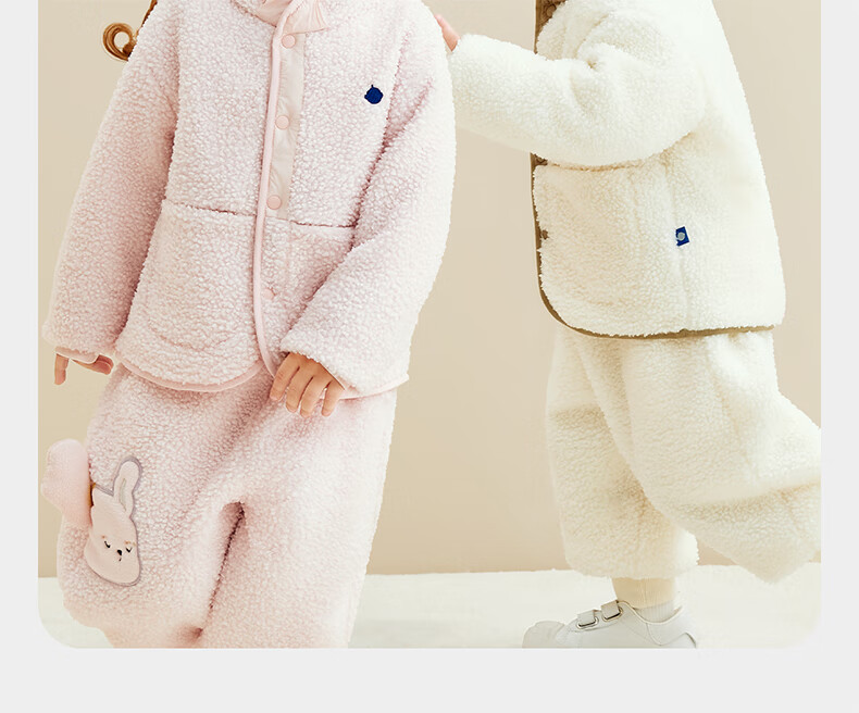 Babycare Children's Autumn Winter Thickened Jacket Girls Boys Casual Warm Baby Coat Cloud Gray 110 6