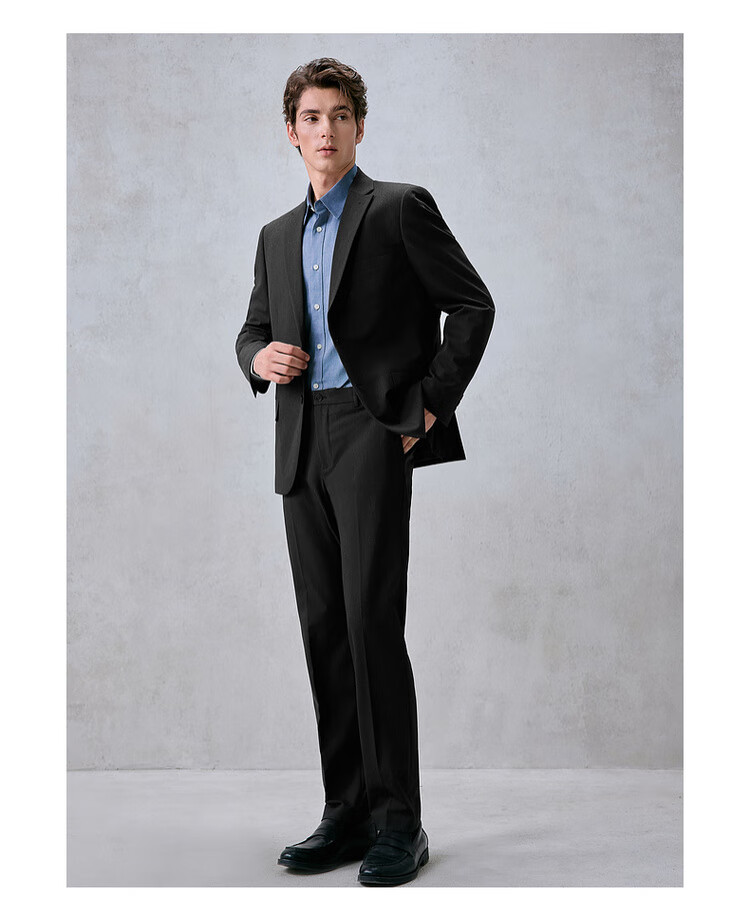 G2000 Antibacterial Multi-Stretch Business Formal Suit for Men, All-Season Office Wear 20
