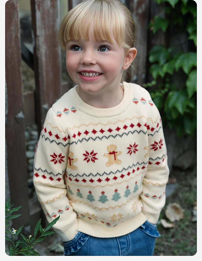 David Bella Girls Sweater Autumn Winter Boys Large Kids Fashion Knit Top Children Shirt 4