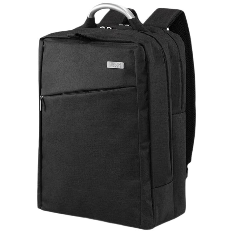 LEXON Men's Business Backpack, 15.6/16 Inch Laptop Bag, Commuter Travel Business Trip Double-Layer Backpack