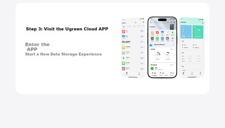 UGREEN Private Cloud DH2300, 8GB Dual-Bay NAS Network Storage, Personal Cloud AI Home Hard Drive Server, Mobile NFC One-Touch Connection, Photo Album Backup, Phone And Tablet Expansio 64