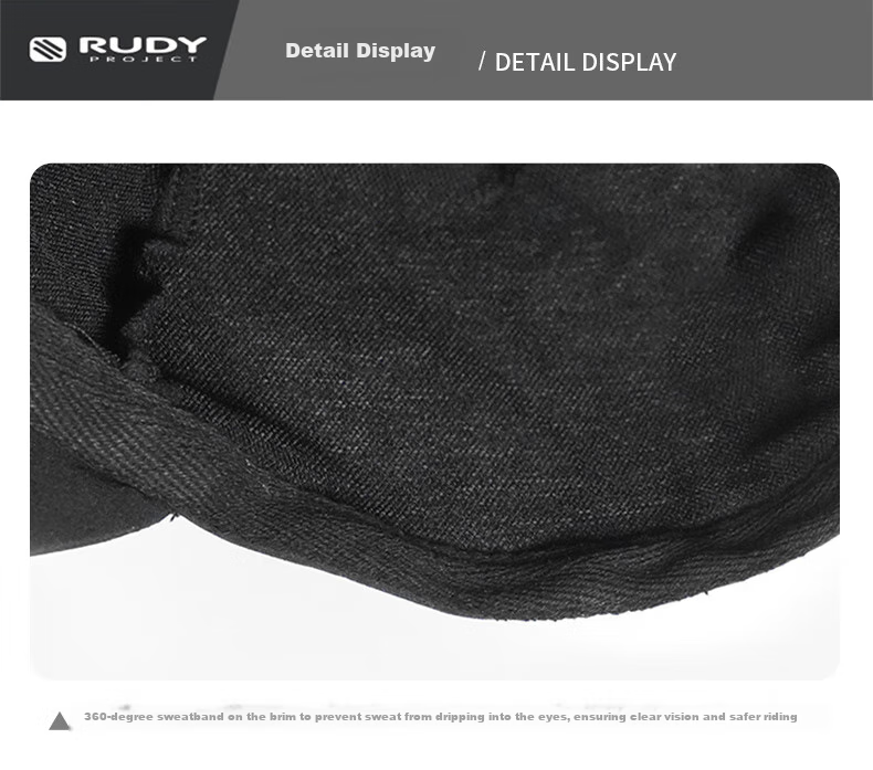 RUDY PROJECT Cycling Road Bike Small Cap Breathable Sun Protection Hat Helmet Inner Lining Sun Visor Sports Cap 8
