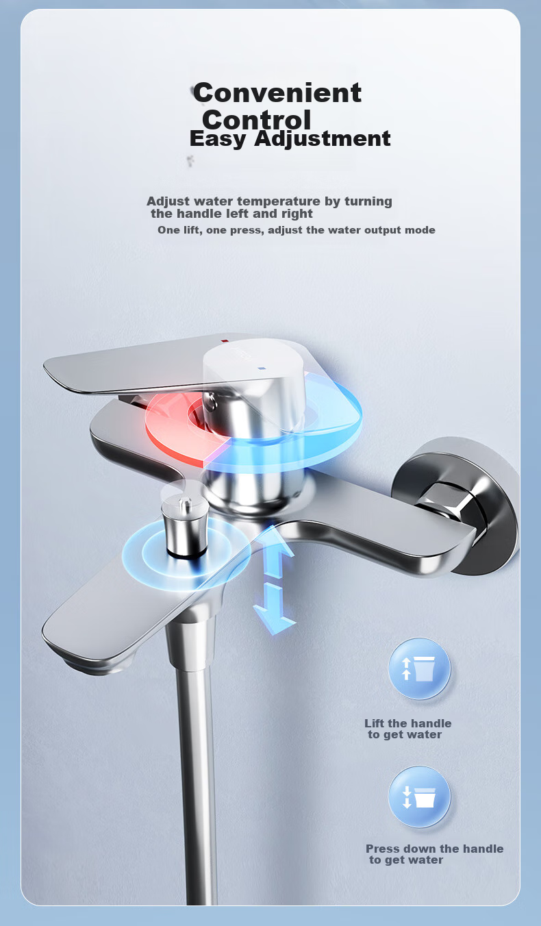 HEGII Shower Head, Copper Alloy, Compact Size, Detachable Handheld High-Pressure Spray Head, Model HMF931-21 10