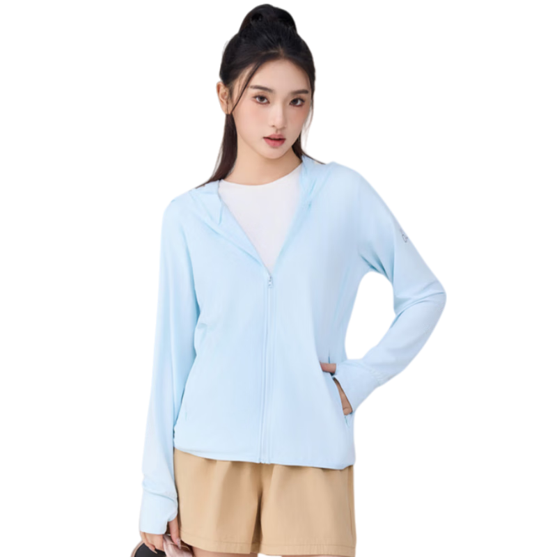 LangSha Ice Silk Cooling UV Protection Jacket for Men and Women Spring Summer Outdoor Fishing Sunscreen Coat