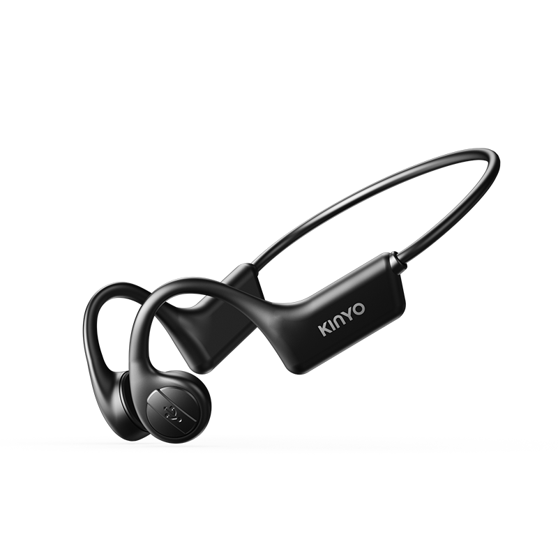 KINYO Bone Conduction Bluetooth Open-Ear Sports Running Fitness Cycling Outdoor Waterproof Sweatproof Long Battery Life X7Pro