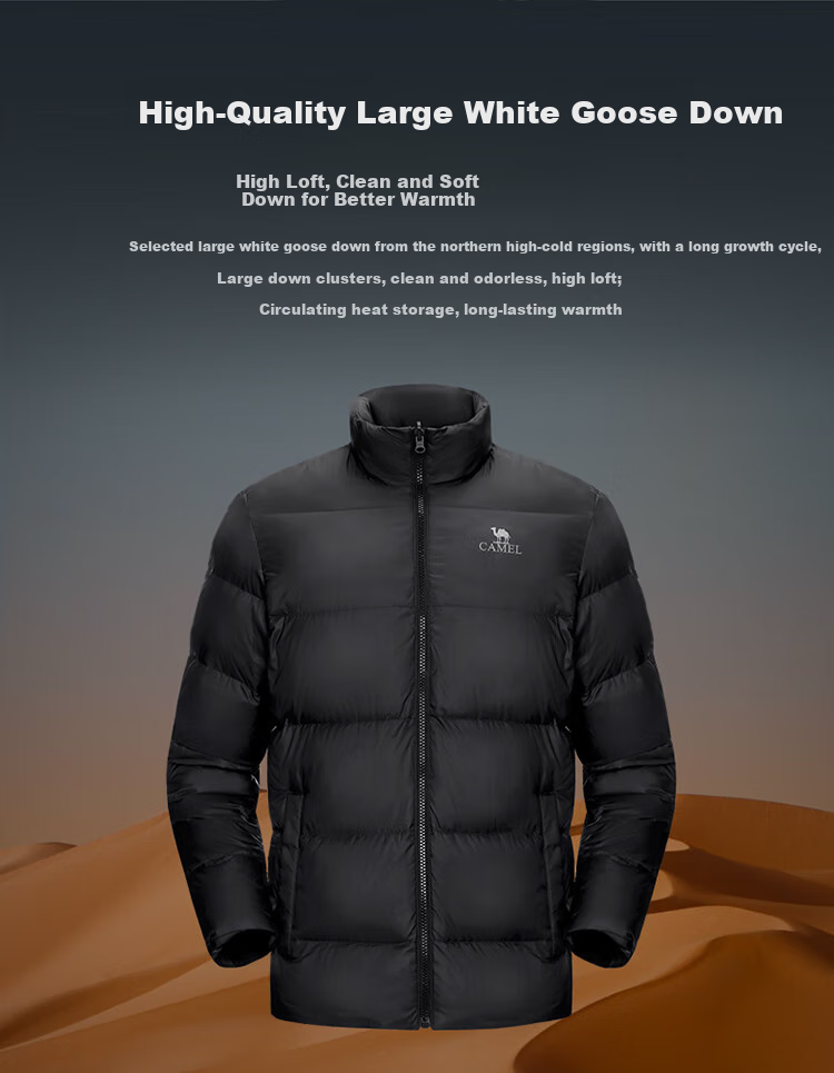 CAMEL Cold-Resistant Windbreaker, Goose Down Inner Liner, Couple's Three-In down Jacket, Mountaineering [Snow Region] A13CAF0064 4