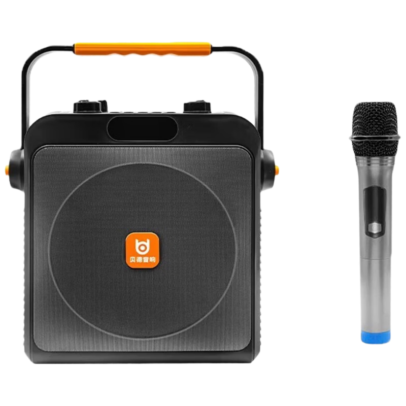 Beide BD-2125 Outdoor Wireless Portable Handheld Karaoke Speaker High-Power KTV Square Dance Live Streaming Sound Card All-in-One Speaker