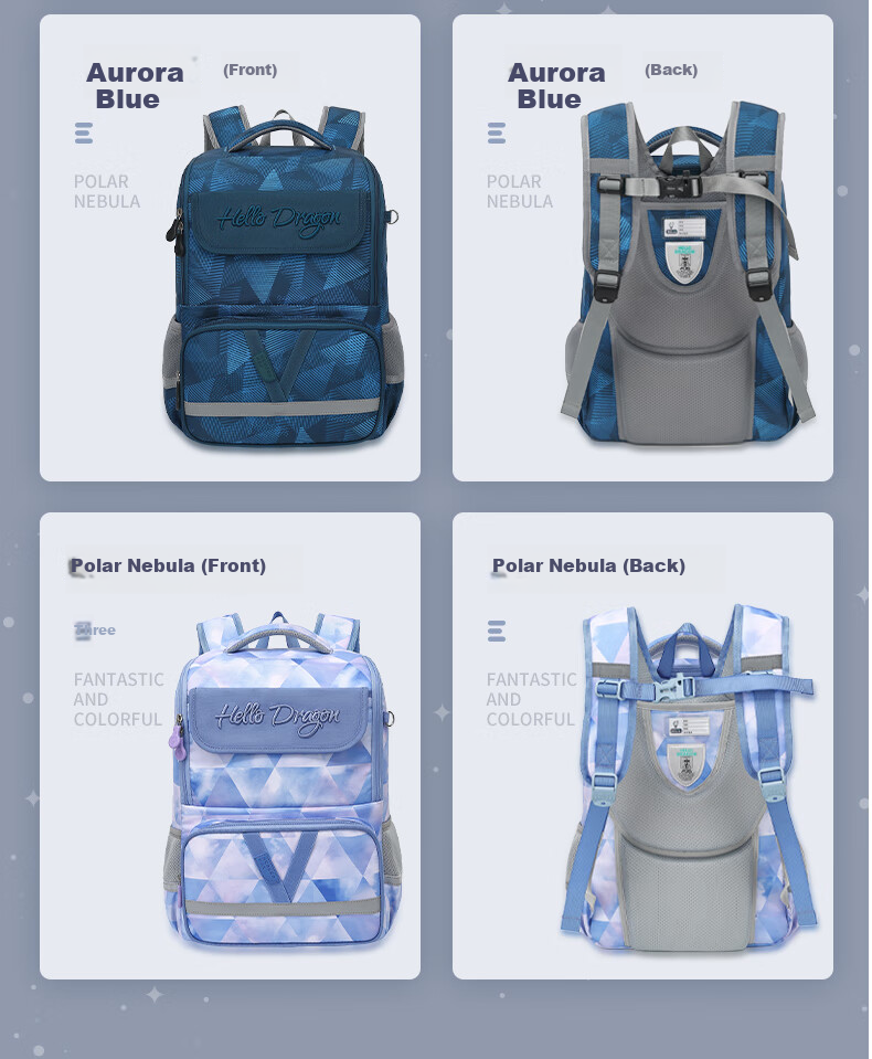 Herder Backpack for Boys, Elementary School Students And Children, 2024 New Model for Grades One to Six, Lightweight Spine Protection Shoulder Bag with Reduced Burde 7