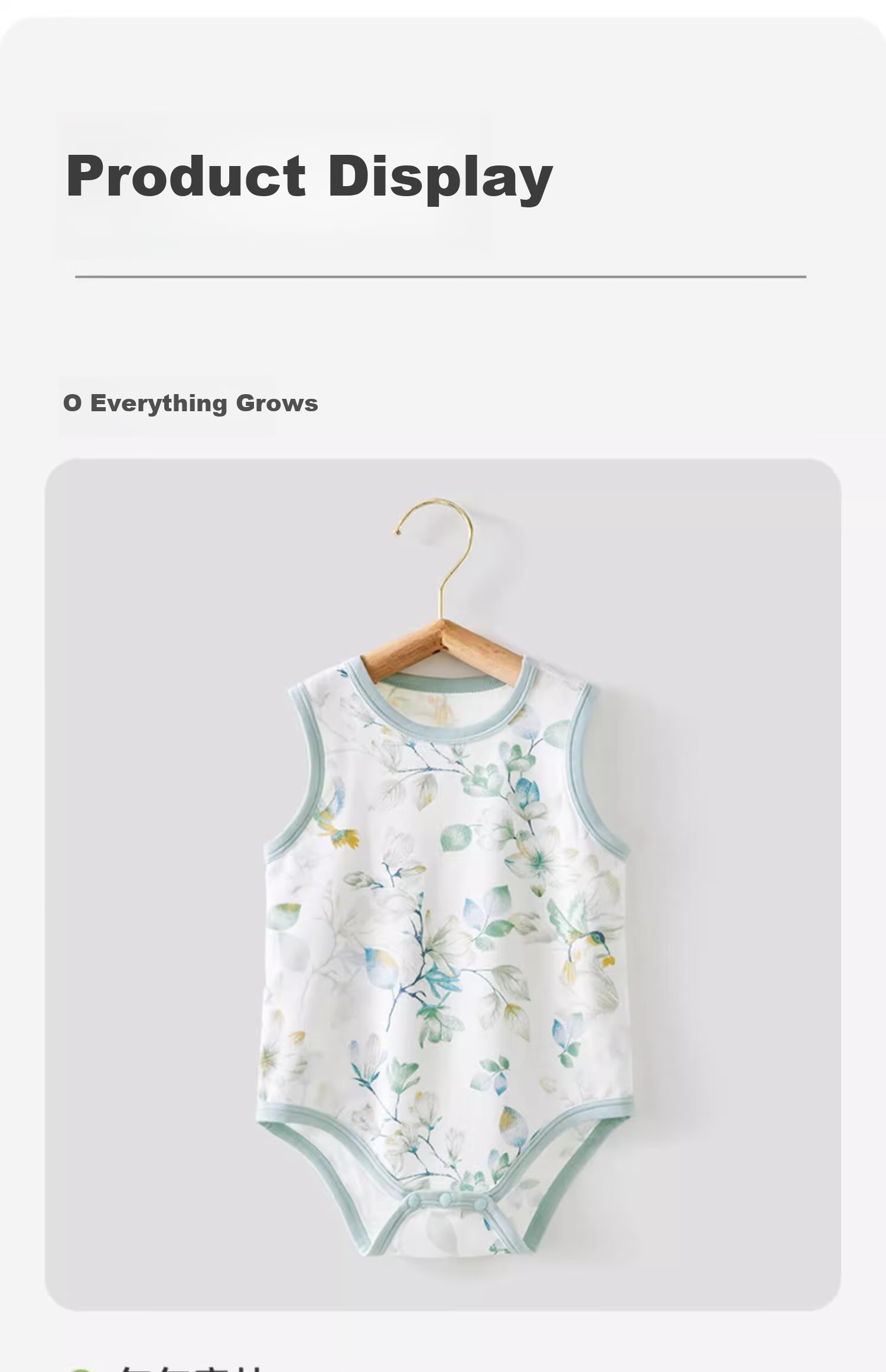Beitaisi Baby Clothes, Summer Thin Onesie, Newborn Infant Yokesi Sleeveless Vest Bodysuit Romper 24