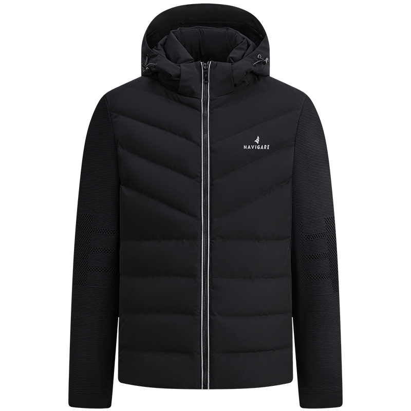 Navikail Italian Small Sailboat 25th Anniversary New Men's Hooded Down Jacket Thin Sports Coat 1341605505