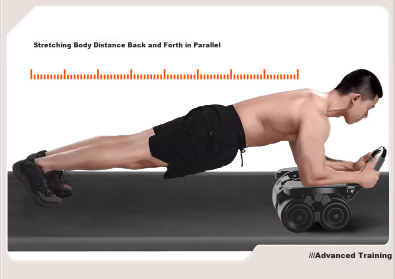 Li-Ning Four-Wheel Intelligent Abdominal Wheel with Counter, Automatic Rebound Elbow Support, Ab Muscle Wheel, Plank Support Fitness Equipment for Men And Wome 17