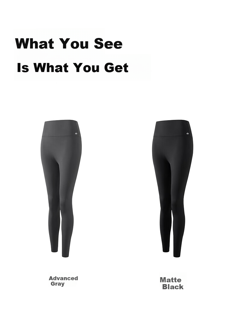 Guniangjia [Liu Haocun's Choice] Shark Leggings for Women, High-Waisted Tummy Control And Butt-Lifting Shaping Yoga Pants, Nine-Point Capri Leggings 27