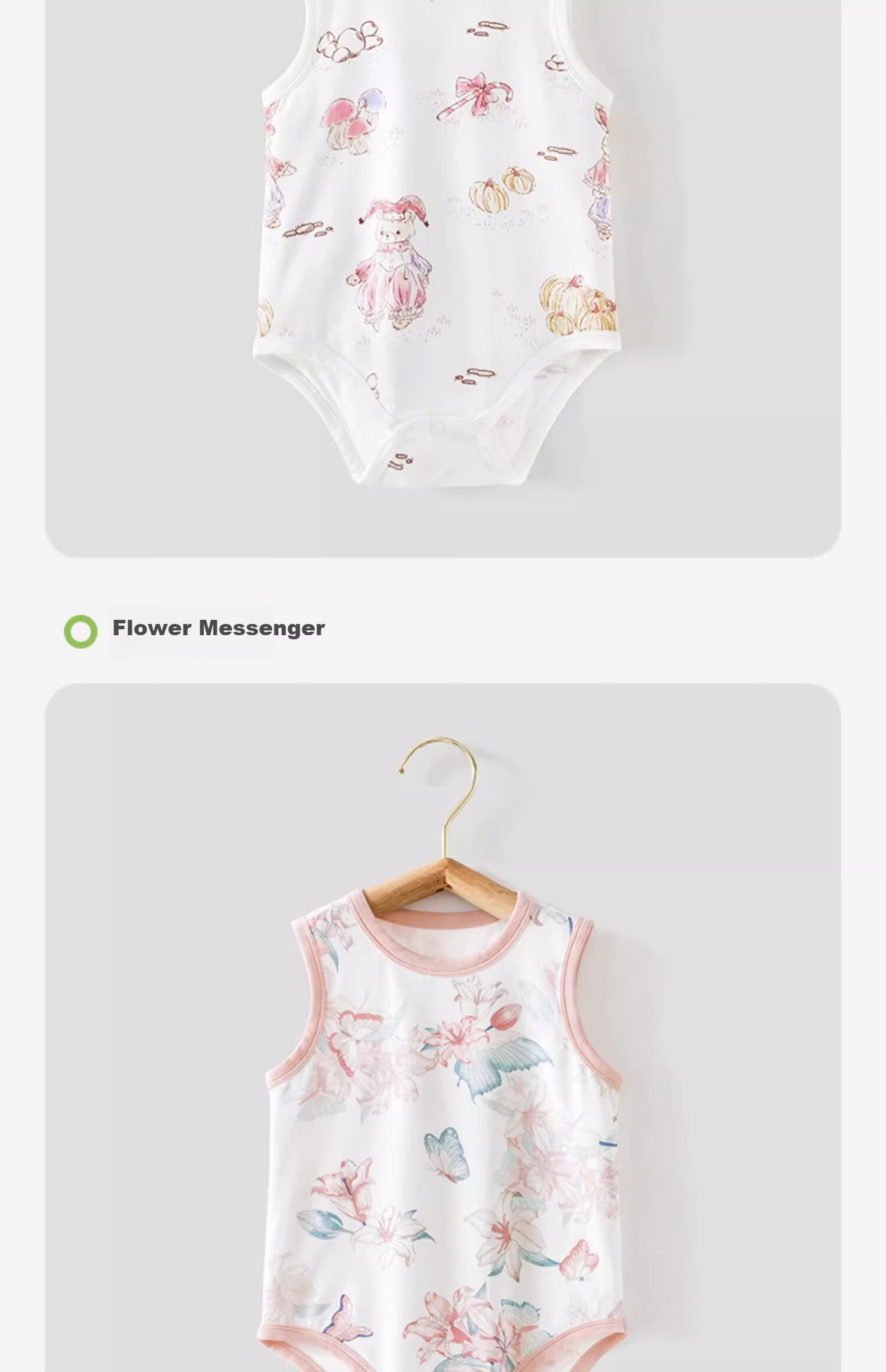 Beitaisi Baby Clothes, Summer Thin Onesie, Newborn Infant Yokesi Sleeveless Vest Bodysuit Romper 27