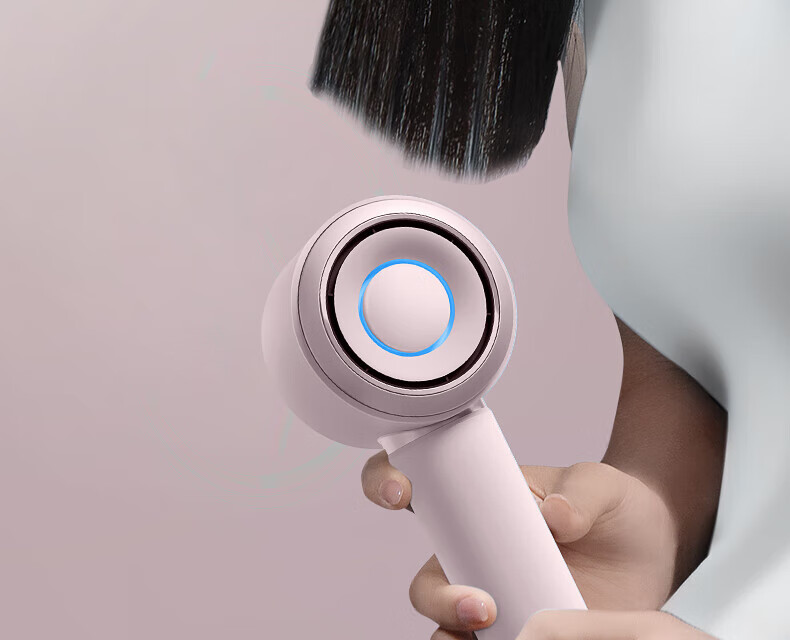 FLYCO High-Speed Hair Dryer Portable Negative Ion Hair Care Blow Dryer for Home Dormitory Fast Drying Gift for Girls Galaxy Star Ring FH6371 Color Random 19