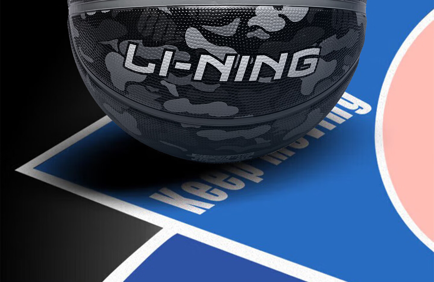 Li-Ning Basketball No.5 Children's Basketball for Ages 6-12, Primary School Training Basketball, Indoor and Outdoor Wear-Resistant Cement Court Basketball 4