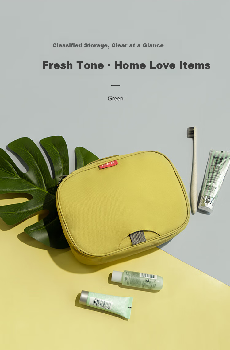 Pack All Toiletry Bag Travel Organizer Large Capacity for Men And Women Business Trip Portable Toiletries Storage Bag Orange 9