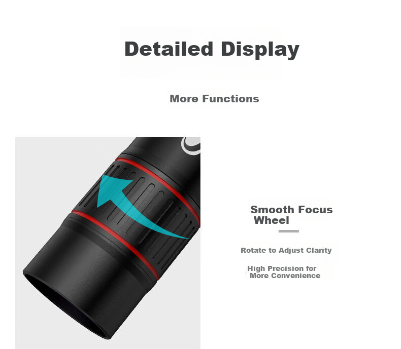 Celestron Leto 10X42 High-Definition High-Power Portable Monocular Smartphone Telescope Outdoor Hiking Concert Sports Black 17