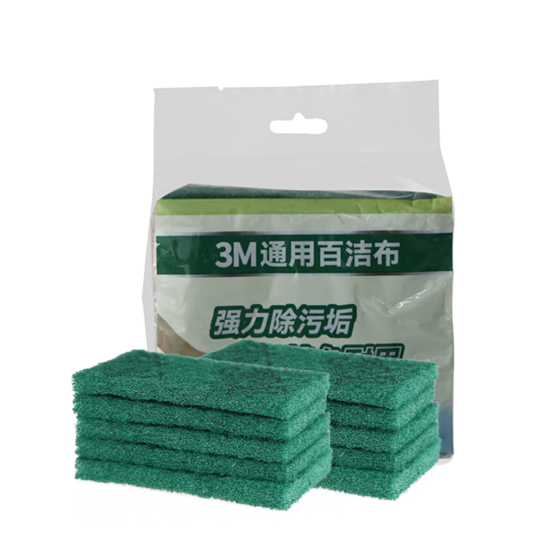 3M Thick Durable Dish Cloths Kitchen Cleaning Cloths Replacement for Steel Wool 10 Pieces/Pack