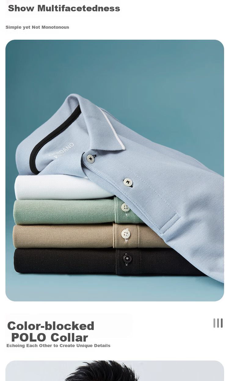 Giordano Polo Shirt for Men, Honeycomb Mesh Pique Fabric, Men's Collared Top Polo Shirt Short Sleeve 01011425 4